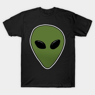 Alien Print T-Shirt